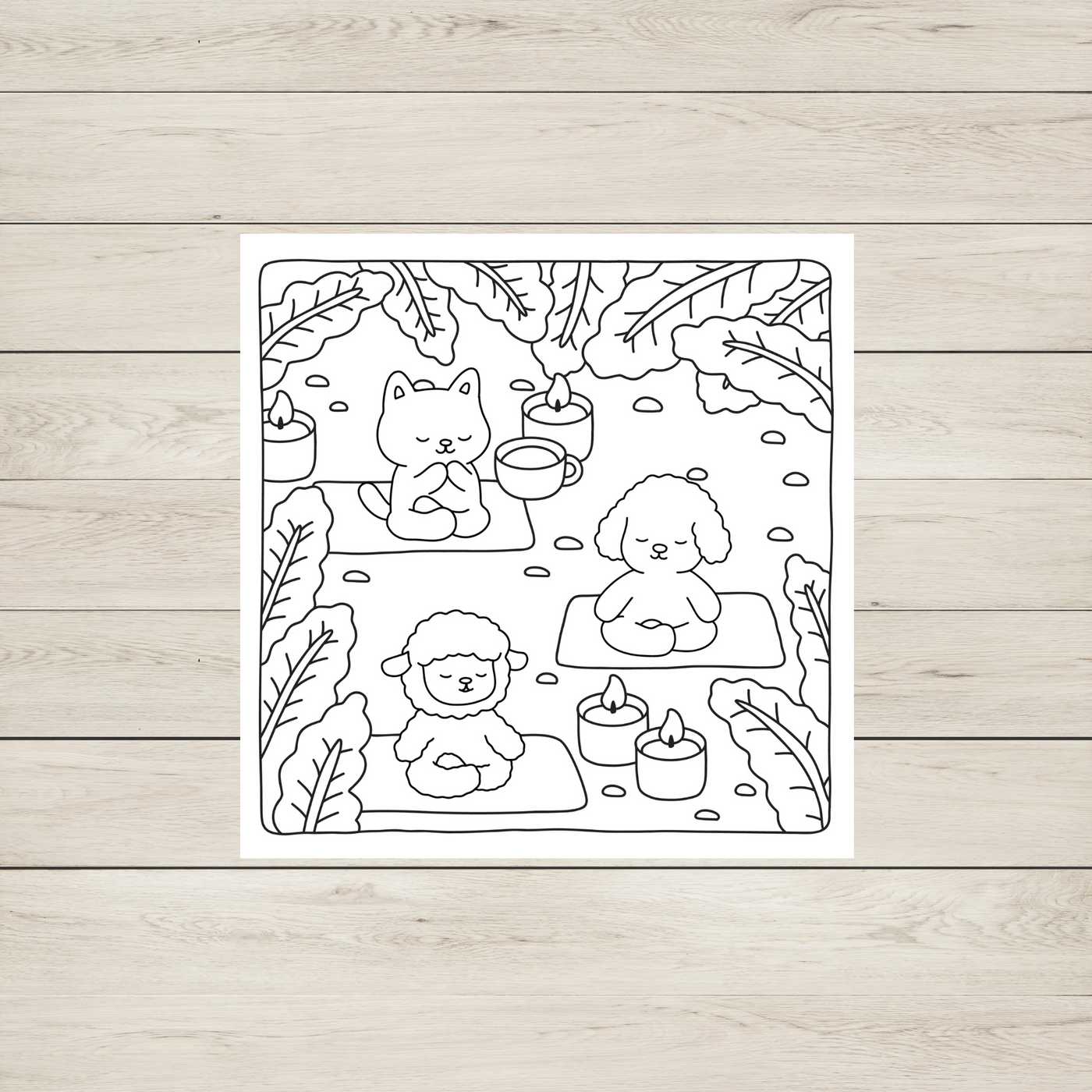 Coloring Without Limits – Spa Friends: Malebog for børn og voksne.