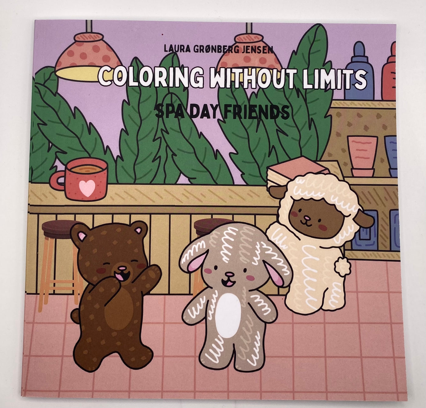 Coloring Without Limits – Spa Friends: Malebog for børn og voksne.