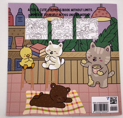 Coloring Without Limits – Spa Friends: Malebog for børn og voksne.